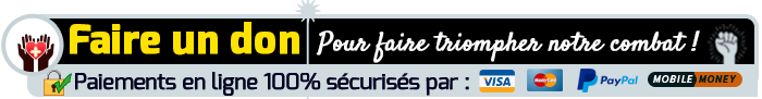 Faire un don aujourd'hui, pour faire triompher notre combat
